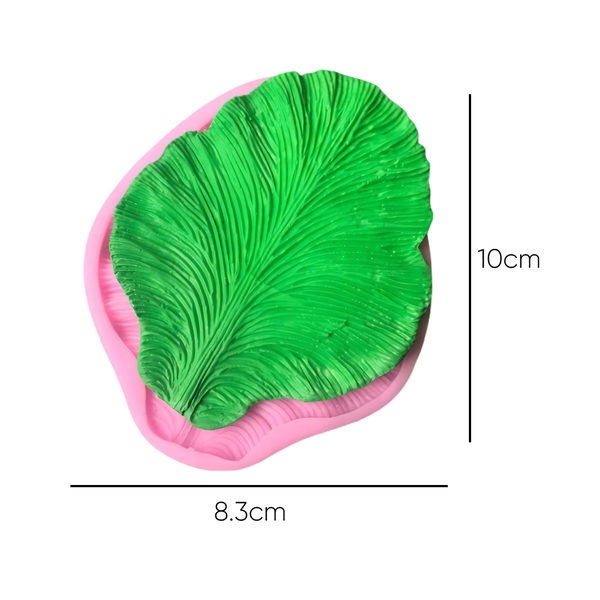 Khuôn Silicon - Lá Bàng Xếp