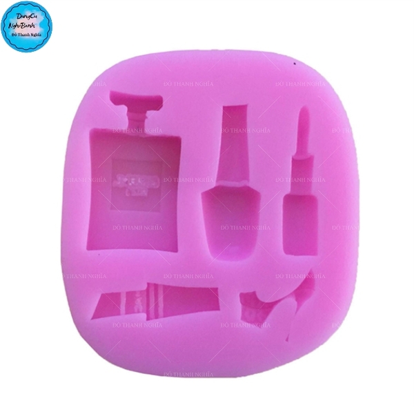 Khuôn Silicon - Trang Điểm - Set 5c Nhỏ