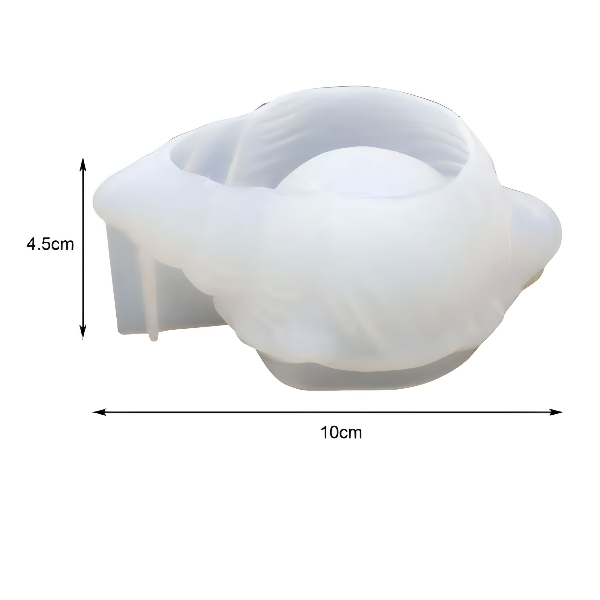 Khuôn Silicon - Sinh Vật Biển- Vỏ Sò Ốc 10cm