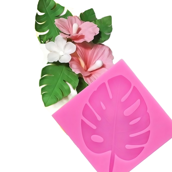 Khuôn Silicon - Lá Sake - Rừng - SLA - 7.2x5cm - Vĩ