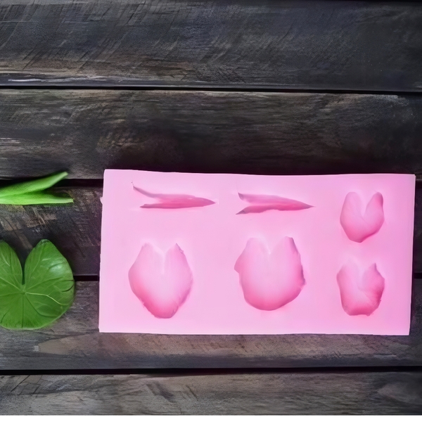 Khuôn Silicon - Lá Sen - 6c - Thái