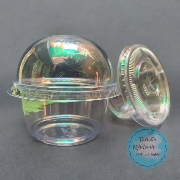 Hộp Nhựa PET Nắp Cầu 200ml