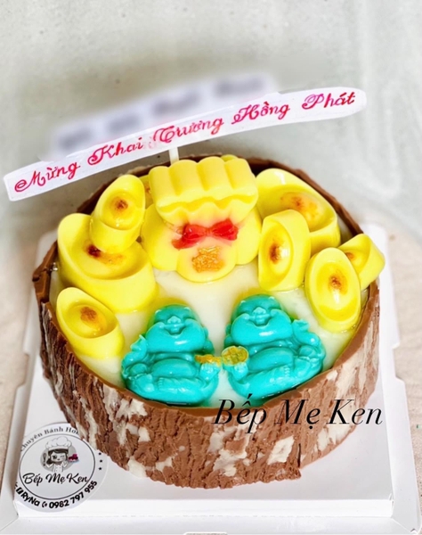 Khuôn Silicon - Ông Phật Di Lạc Set 2 Thần Tài Thổ Địa