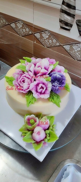 Khuôn Silicon - Hoa Cẩm Chướng Set 4