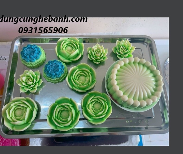 Khuôn Silicon - Hoa Hồng Lai - Hông Trà Chà Bá SL150K