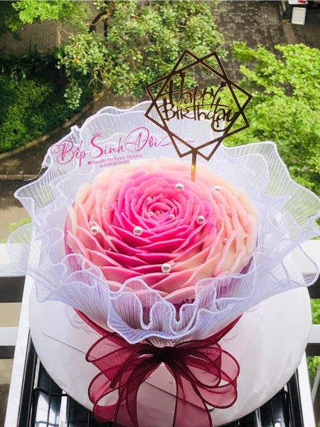 Khuôn Silicon - Hoa Hồng - Tròn Hồng 18cm 450K SALE > 350K