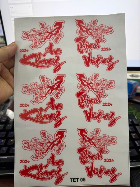 Decal Chủ Đề Hot - Vui Nhộn - DSN - TET05