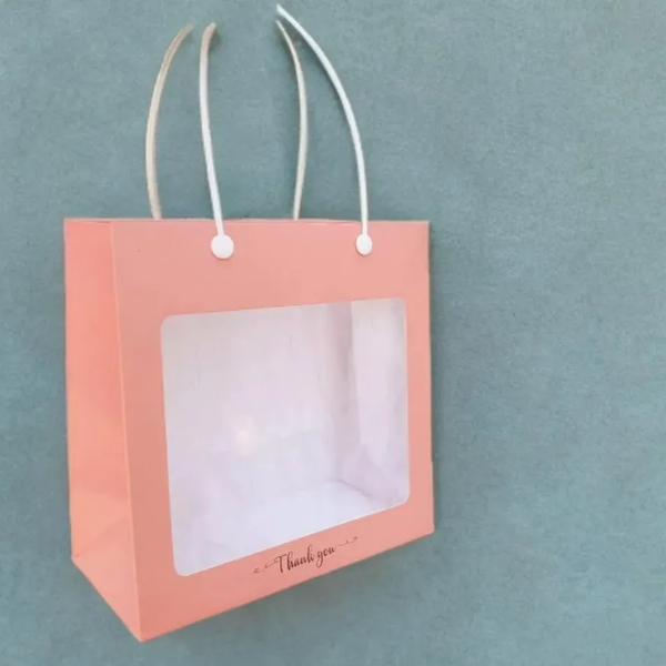 Túi Giấy - Quai Xách - Vuông 20x20x10cm - Túi Trắng