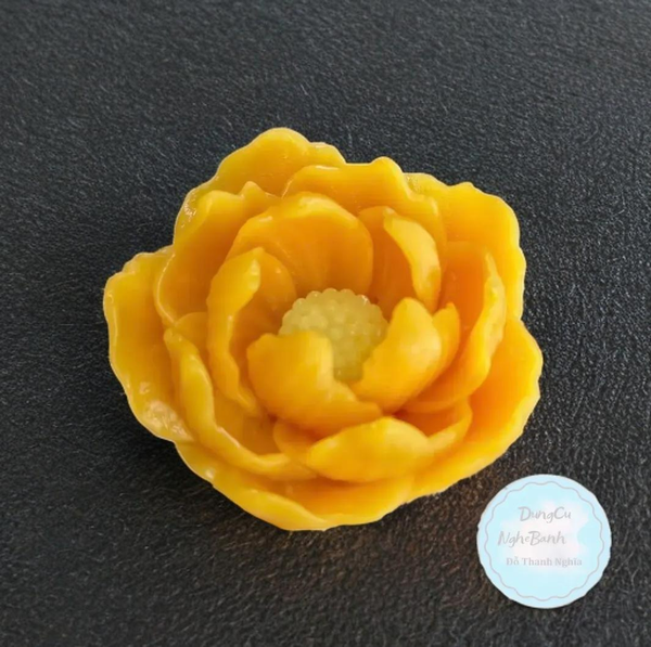 Khuôn Silicon - Hoa Cúc Xoay - Nhuỵ 6cm J-381