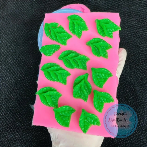 Khuôn Silicon - Dây Lá - Lá 13c J-74