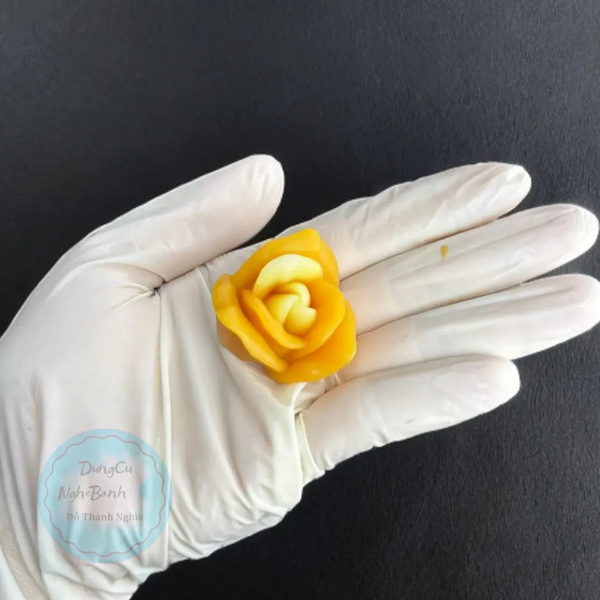 Khuôn Silicon - Hoa Hồng Nở J - 3.3cm J118