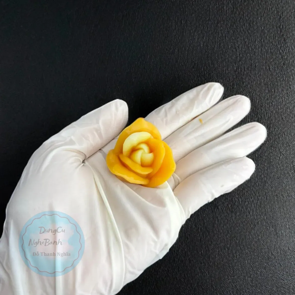 Khuôn Silicon - Hoa Hồng Nở J - 3.3cm J118