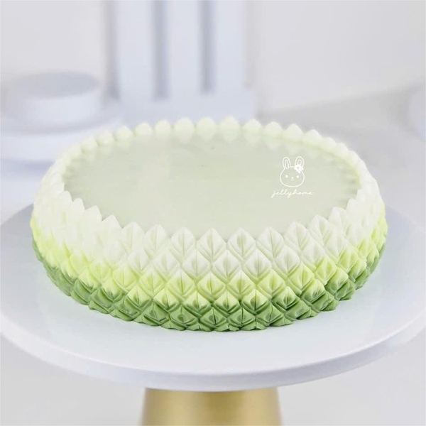 Khuôn Silicon - Đế Sen Thái Tầng - 19cm Cao 5.2cm