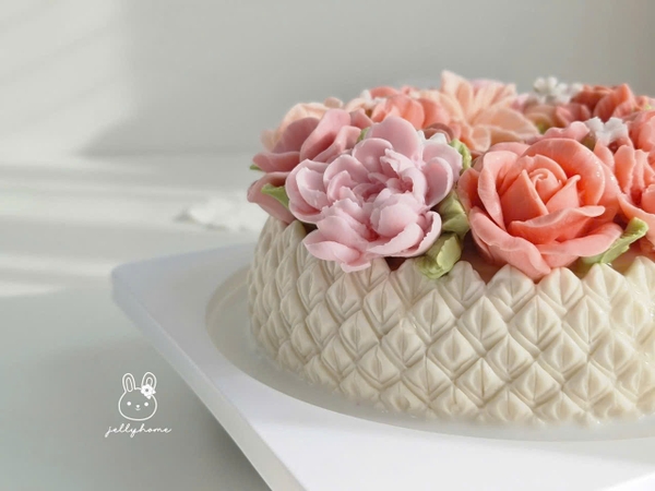 Khuôn Silicon - Đế Sen Thái Tầng - 19cm Cao 5.2cm