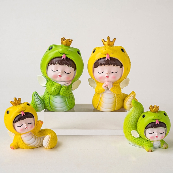 Khuôn Silicon - Động Vật - Con Rắn Nghiêng 8.7cm