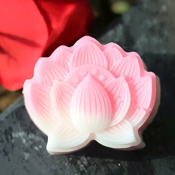 Khuôn Silicon - Combo Set 4 Hoa Sen Đài Sen