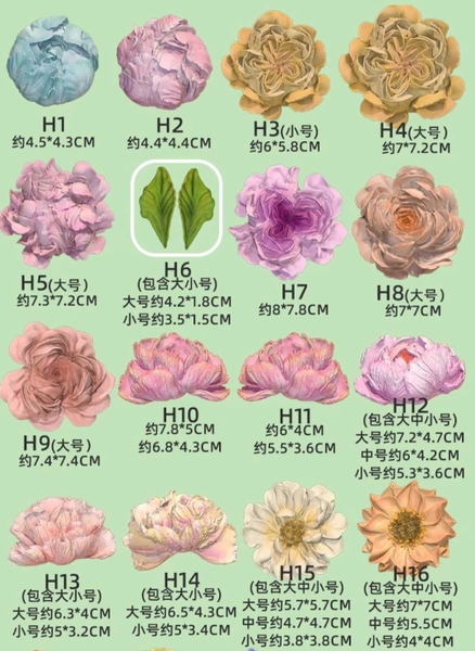 Khuôn Silicon - Hoa Hàn Quốc - H1