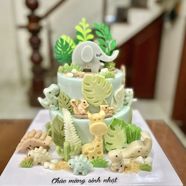 Khuôn Silicon - Lá Sake - Rừng - SLA - 5-7-8cm - Vĩ 3c