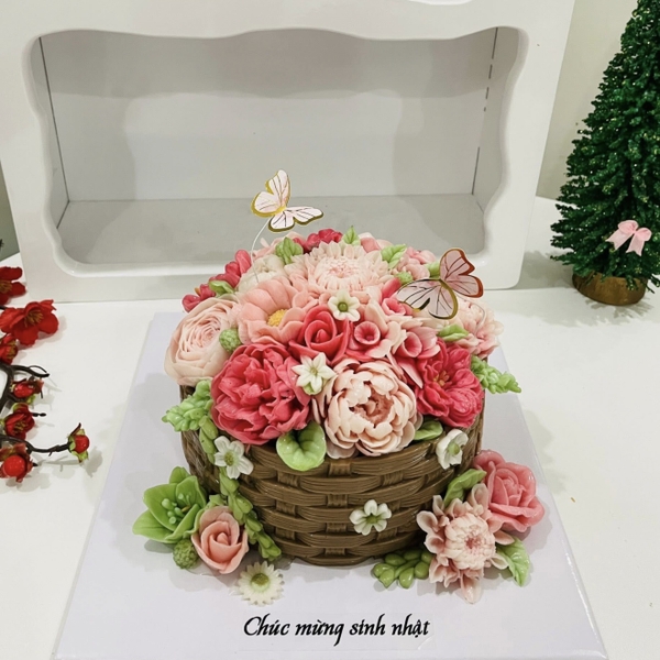 Khuôn Silicon - Viền Mảng 2D - Đan Giỏ Sợi Mì 18x11cm