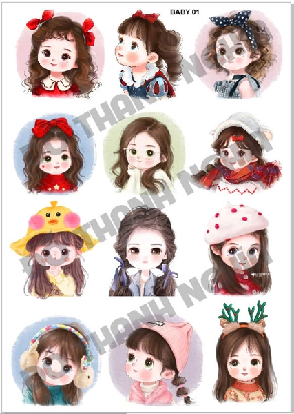 Decal Chủ Đề Gia Đình - THIẾU NHI- TN10