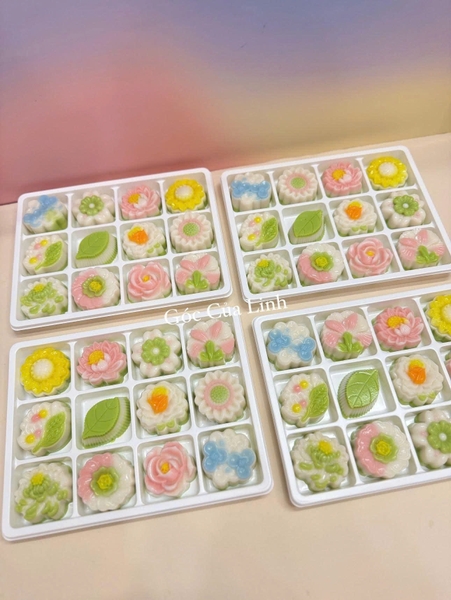 Hộp Nhựa Đế Trắng 12 Ngăn - 12 Ô