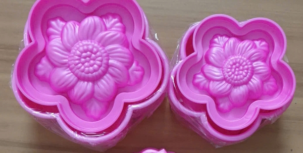 Khuôn Ấn Xôi - Mai 5 Cánh NL - 14cm - Hoa Sứ