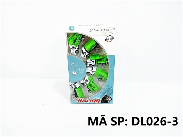 DL026-3 HỘP XE CÔNG TRÌNH HỐT RÁC SẮT TRỚN 6C DL026-, DL027-, DL028-, DL029-