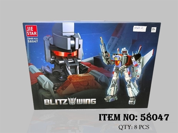 58047 HỘP LOGO RÁP ROBO 1448 MIẾNG