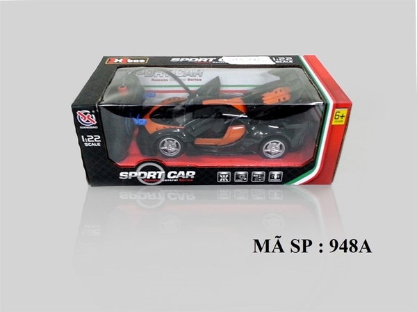 948A HỘP XE HƠI MỞ CỬA, CỐP ĐIỀU KHIỂN 7 ĐỘNG TÁC, CÓ SẠC, TL 1:22