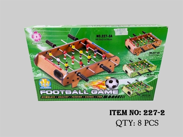 227-2 HỘP BÀN BANH GỖ 4 TAY CẦM