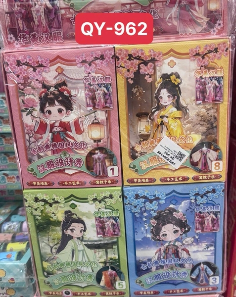 QY-962 LỐC SỔ TƯƠNG TÁC CỔ TRANG 20 CUỐN