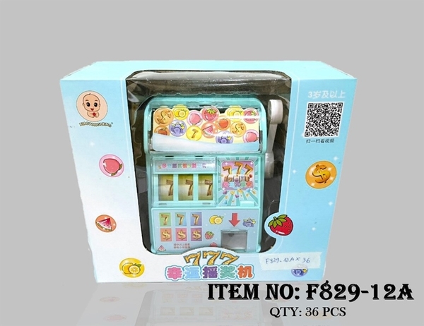 F829-12A HỘP QUAY SỐ TRÚNG THƯỞNG PIN