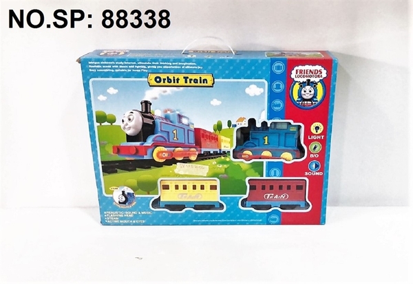 88338 HỘP ĐƯỜNG RAY XE LỬA PIN KHÓI THOMAS ORBIT TRAIN