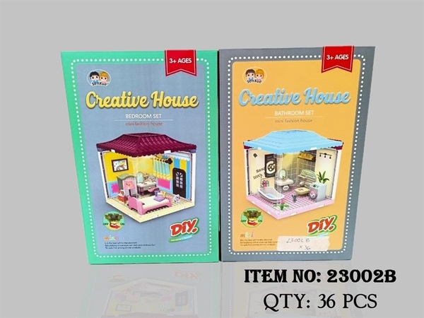 23002B HỘP LOGO RÁP PHÒNG NGỦ + PHÒNG TẮM (2 MẪU)