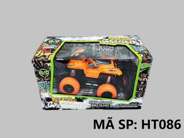 HT086 HỘP XE MOTO ĐỊA HÌNH ĐIỀU KHIỂN 7 ĐỘNG TÁC, KHÔNG SẠC, TL 1:30
