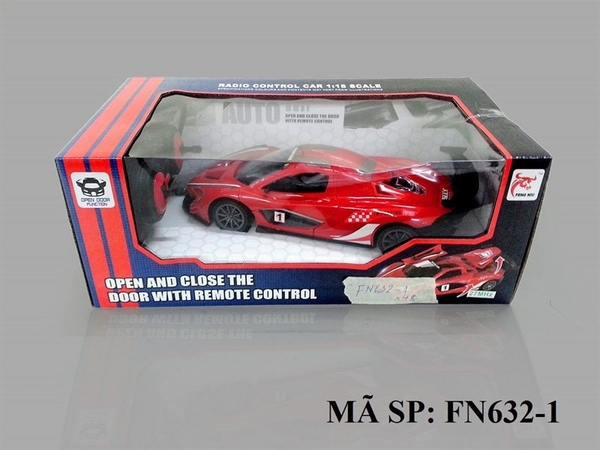 FN632-1 HỘP XE HƠI FERRARI ĐK KHÔNG SẠC 1:18 (TEM)