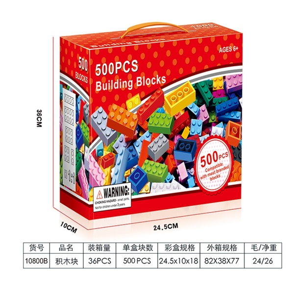 10800B  HỘP LOGO RÁP 500 MIẾNG