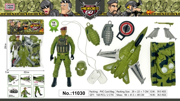 11030  TÚI LÍNH MÔ HÌNH QUÂN SỰ (1C LÍNH, XE TĂNG, MÁY BAY QUÂN SỰ)