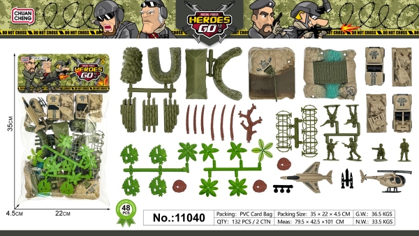 11040  TÚI LÍNH MÔ HÌNH QUÂN SỰ