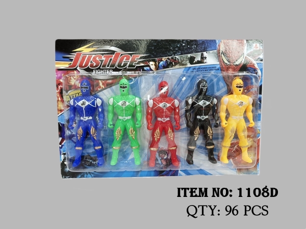 1108D  VỈ SIÊU NHÂN 5T PIN ĐÈN