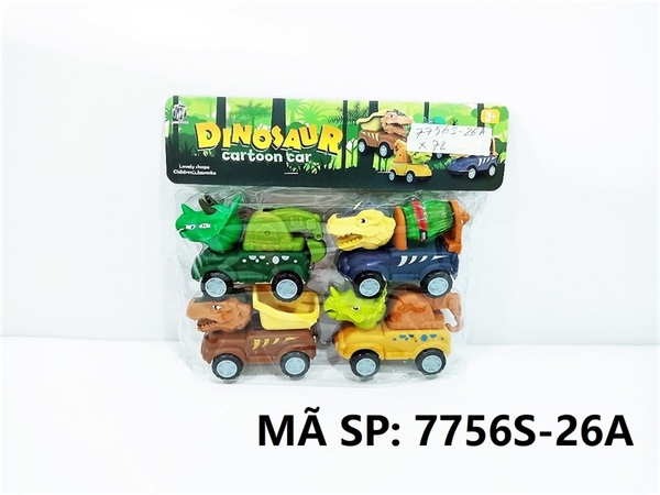 7756S-26A TÚI XE CÔNG TRÌNH TRỚN KHỦNG LONG 4C ĐỦ MẪU (PVC)