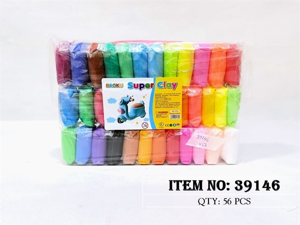 39146 TÚI ĐẤT SÉT TỰ KHÔ 36 MÀU