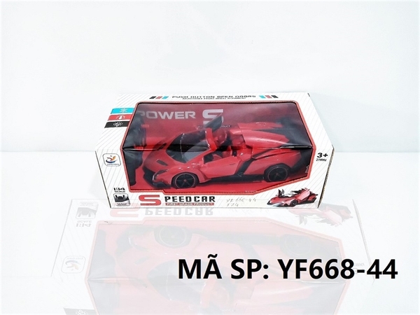 YF668-44 HỘP XE HƠI LAMBORGHINI MUI TRẦN, MỞ CỬA, MỞ CỐP, ĐIỀU KHIỂN 7 ĐỘNG TÁC, CÓ SẠC, TL 1:14 YF668-44, YF668-48, YF668-29, YF668-31, YF668-47A, YF668-26A