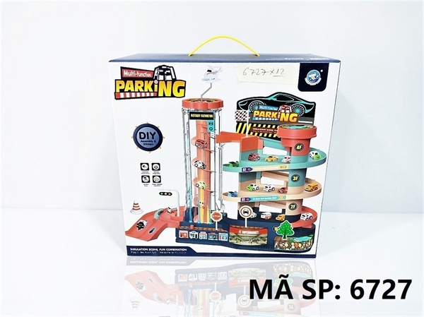 6727 HỘP ĐƯỜNG RAY BÃI ĐẬU XE, TRỰC THĂNG PIN