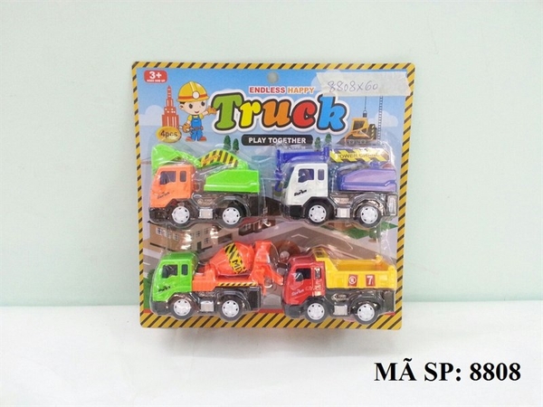 8808 VĨ XE CT TRỚN 4C (BEN, TRỘN, CÀO, CẨU) ĐỦ MẪU