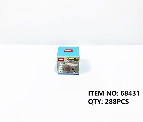 68431 HỘP LOGO RÁP 3D KIẾM 400 MIẾNG Connection blocks