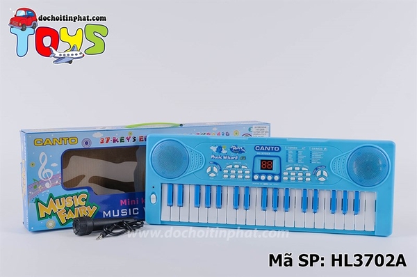 HL3702A HỘP ĐÀN ORGRAN PIN 37 PHÍM, MICRO