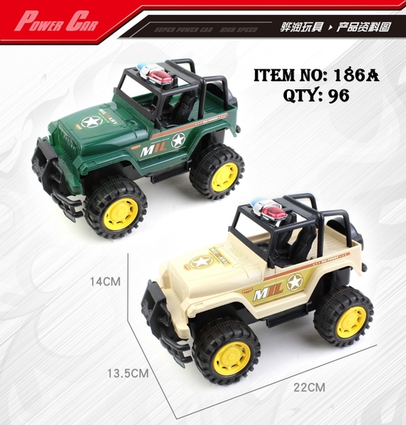 186A  TÚI XE JEEP CẢNH SÁT TRỚN (OPP)