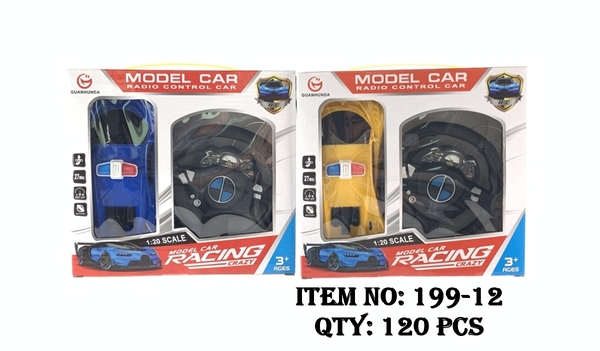 199-12  HỘP XE HƠI CẢNH SÁT ĐIỀU KHIỂN VÔ LĂNG, 3 ĐỘNG TÁC, KHÔNG SẠC