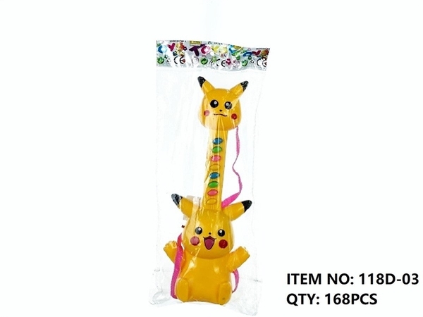 118D-03 TÚI ĐÀN GHITA PIN POKEMON (OPP)